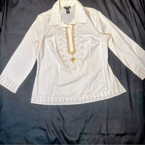 Women’s Lane Bryant Cream Blouse